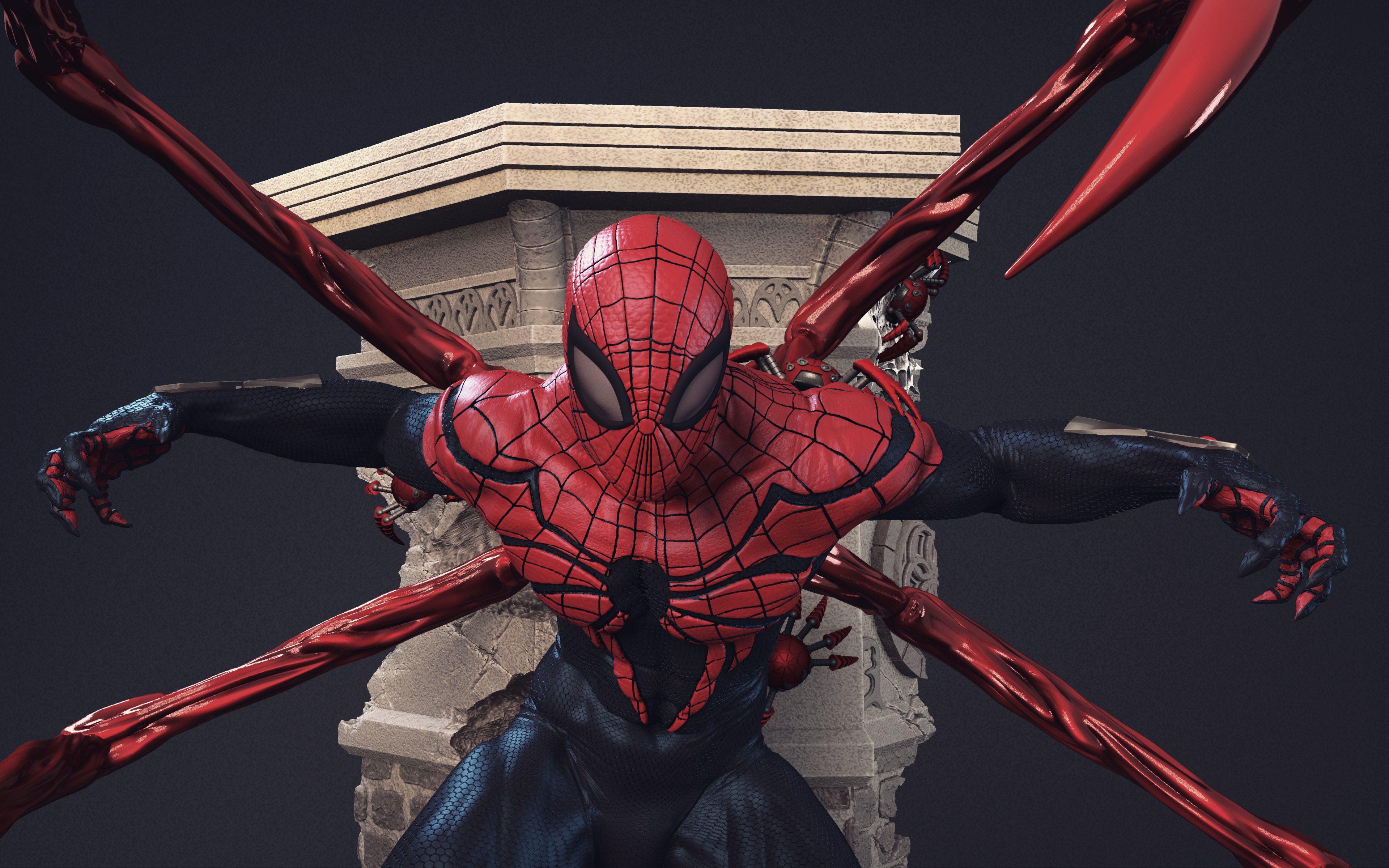 Figura 3D de Superior Spider-Man - Barruz Studio